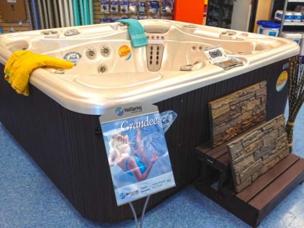 Hot tub world in West Yorkshire
